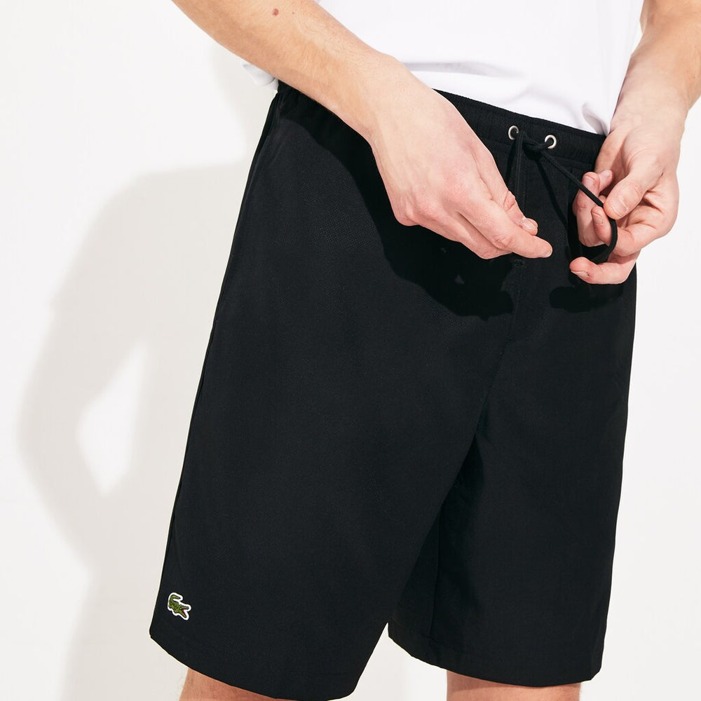 Mens   SPORT Tennis Shorts | Lacoste Black • 031