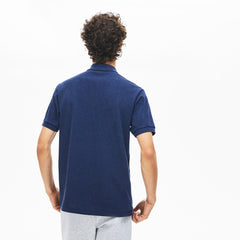 Mens   Marl Knit L.12.12 Polo | Lacoste Blue Chine • 3Gf