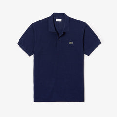 Mens   Marl Knit L.12.12 Polo | Lacoste Blue Chine • 3Gf