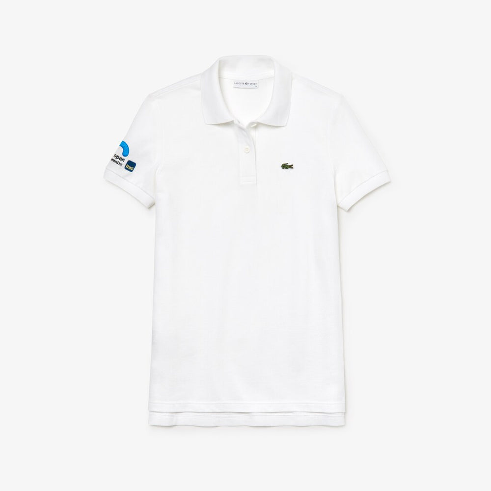Womens Wo  SPORT Miami Open Edition Petit Piqué Polo | Lacoste White • 001