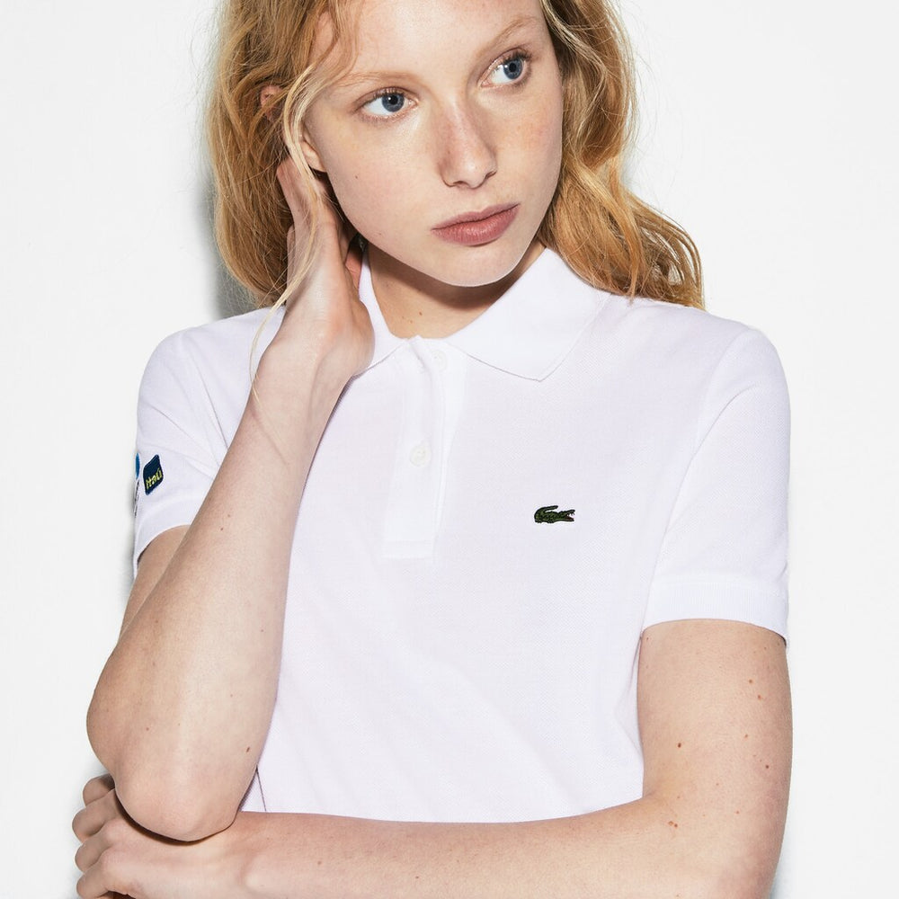 Womens Wo  SPORT Miami Open Edition Petit Piqué Polo | Lacoste White • 001