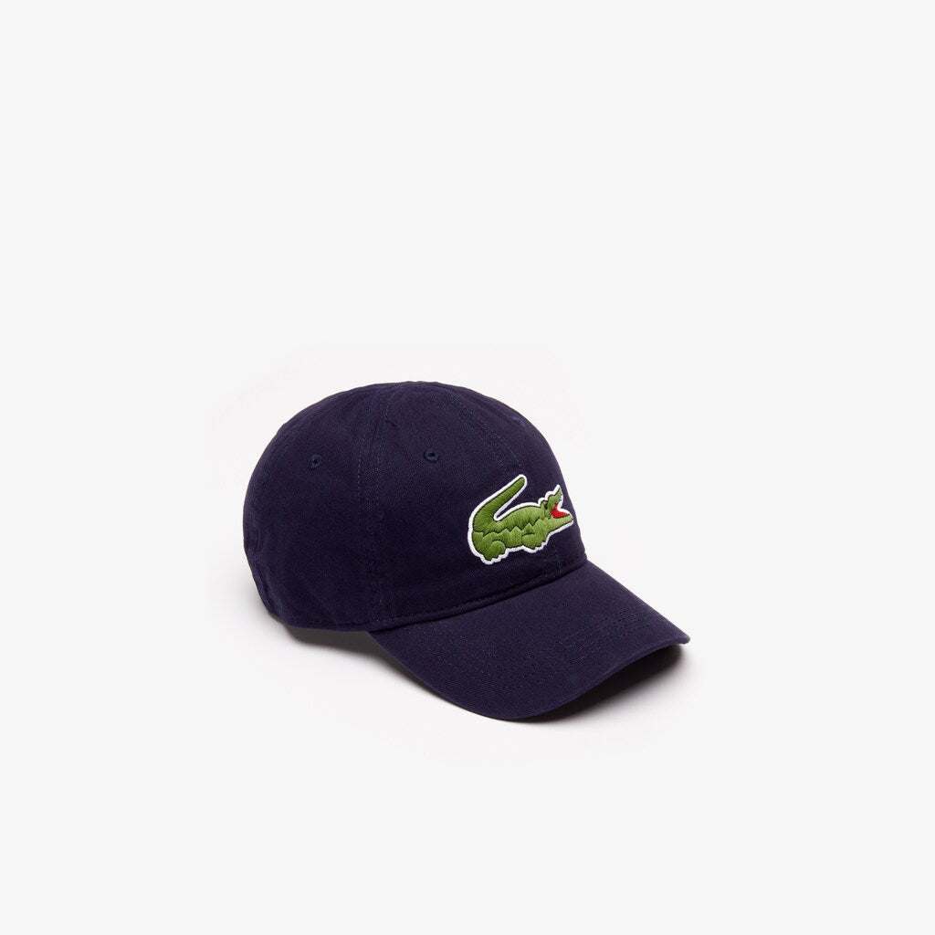 Mens   Big Croc Gabardine Cap | Lacoste Navy Blue • 166