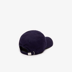 Mens   Big Croc Gabardine Cap | Lacoste Navy Blue • 166