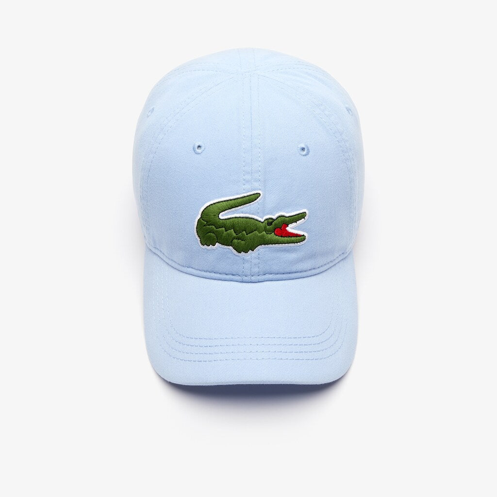 Mens   Big Croc Gabardine Cap | Lacoste Light Blue • G5J