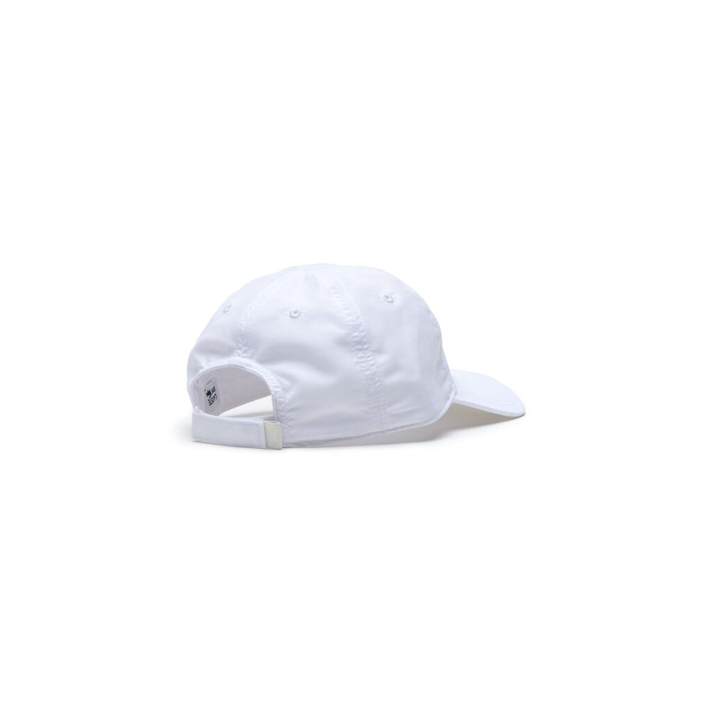 Mens    SPORT Tennis Microfiber Crocodile Cap | Lacoste White • 001