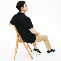 Mens   Petit Piqué Slim Fit Polo Shirt | Lacoste Black • 031
