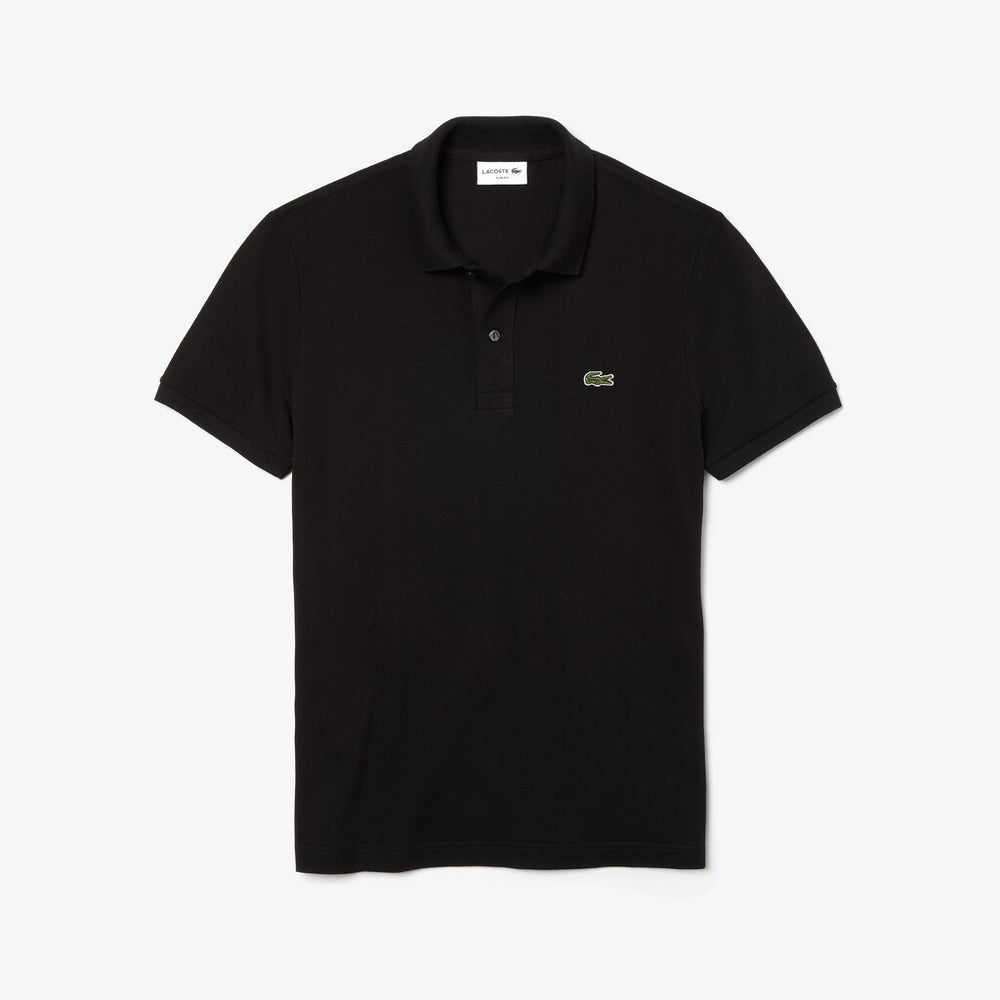 Mens   Petit Piqué Slim Fit Polo Shirt | Lacoste Black • 031
